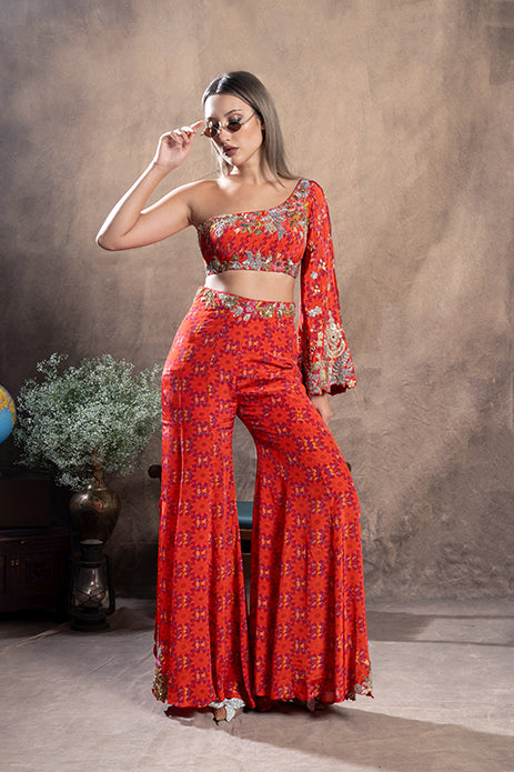 ROSSO SHARARA SET