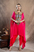 PINK KAFTAN SET
