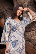 SARA ABSTRACT KURTA SET